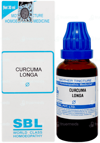 Sbl Curcuma Longa Q Mother Tincture 30ml