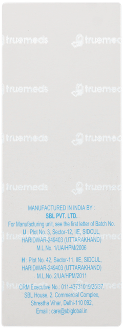 Sbl Curcuma Longa Q Mother Tincture 30ml