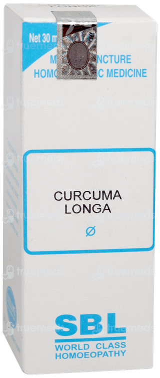 Sbl Curcuma Longa Q Mother Tincture 30ml
