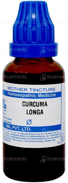 Sbl Curcuma Longa Q Mother Tincture 30ml