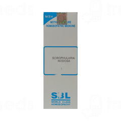 Sbl Scrophularia Nodosa Q Mother Tincture 30Ml
