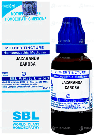 Sbl Jacaranda Caroba Q Mother Tincture 30ml