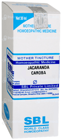Sbl Jacaranda Caroba Q Mother Tincture 30ml