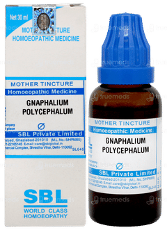 Sbl Gnaphalium Polycephalum Q Mother Tincture 30ml