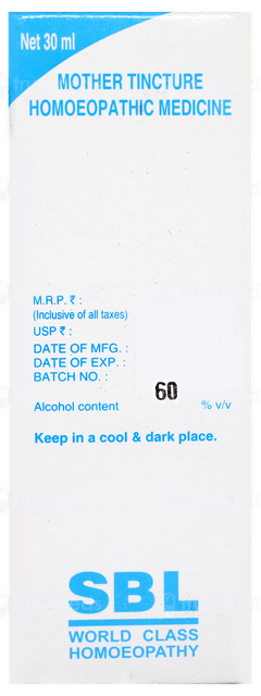 Sbl Ammi Visnaga Q Mother Tincture 30ml