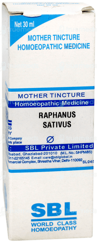 Sbl Raphanus Sativus Q Mother Tincture 30 ML