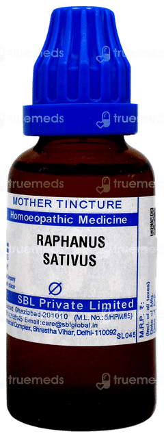 Sbl Raphanus Sativus Q Mother Tincture 30 ML