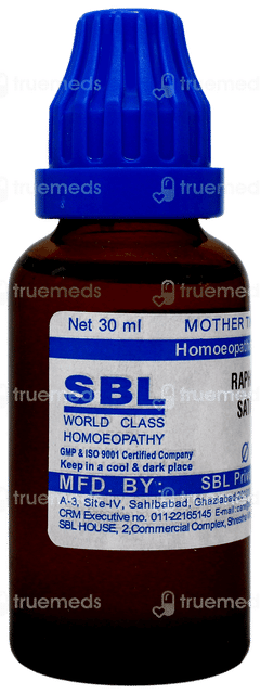 Sbl Raphanus Sativus Q Mother Tincture 30 ML
