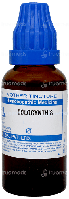Sbl Colocynthis Q Mother Tincture 30ml