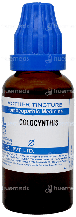 Sbl Colocynthis Q Mother Tincture 30ml