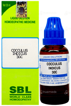 Sbl Cocculus Indicus 30c Dilution 30ml