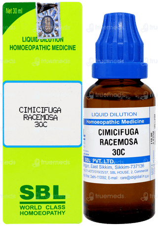 Sbl Cimicifuga Racemosa 30c Dilution 30ml