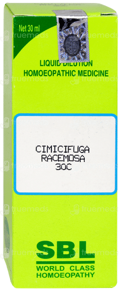 Sbl Cimicifuga Racemosa 30c Dilution 30ml