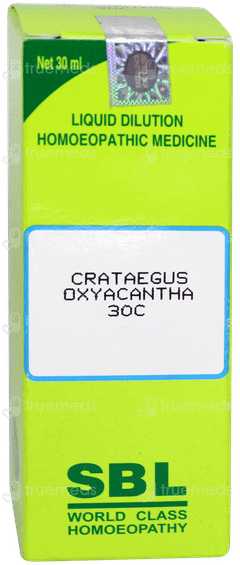 Sbl Crataegus Oxyacantha 30 C Dilution 30 ML
