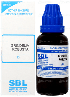 Sbl Grindelia Robusta Q Mother Tincture 30ml