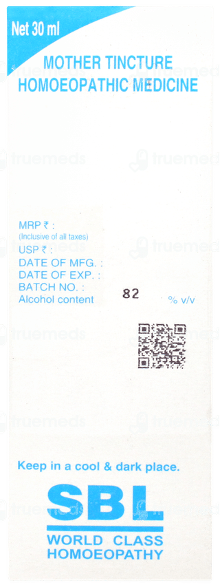 Sbl Grindelia Robusta Q Mother Tincture 30ml