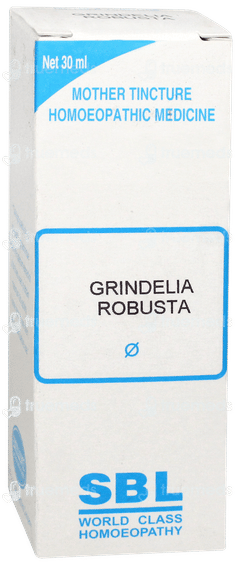 Sbl Grindelia Robusta Q Mother Tincture 30ml