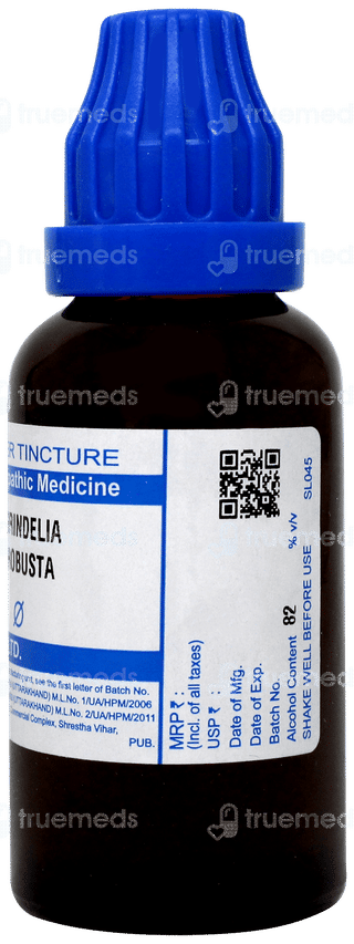 Sbl Grindelia Robusta Q Mother Tincture 30ml