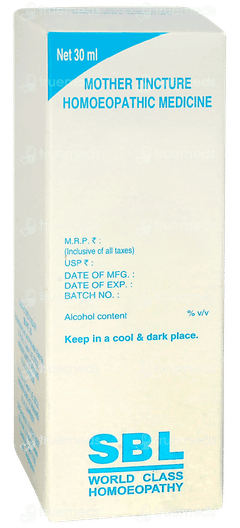Sbl Chionanthus Virginica Q Mother Tincture 30ml