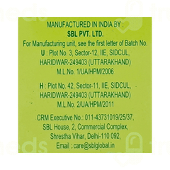 Sbl Rhododendron Chrysanthum 30ch Dilution 30ml