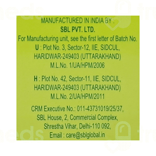 Sbl Vinca Minor 30 Ch Dilution 30 ML