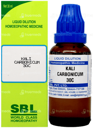 Sbl Kali Carbonicum 30c Dilution 30ml