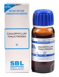 Sbl Caulophyllum Thalictroides Q Mother Tincture 30Ml Sbl Caulophyllum Thalictroides Q Mother Tincture 30Ml