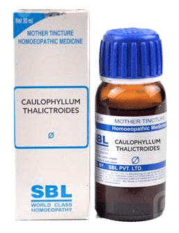Sbl Caulophyllum Thalictroides Q Mother Tincture 30Ml