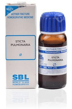 Sbl Sticta Pulmonaria Q Mother Tincture 30Ml Sbl Sticta Pulmonaria Q Mother Tincture 30Ml