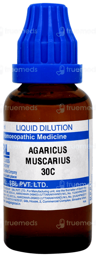 Sbl Agaricus Muscarius 30c Dilution 30ml