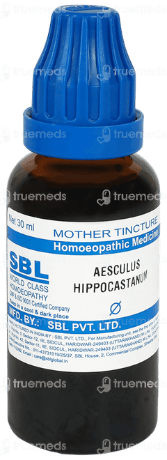 Sbl Aesculus Hippocastanum Q Mother Tincture 30ml