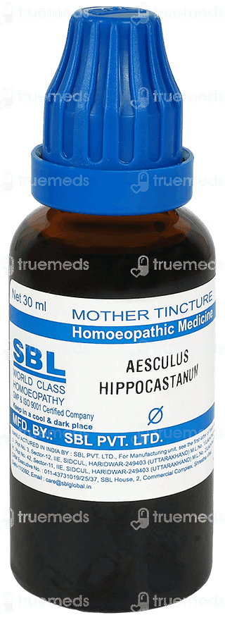 Sbl Aesculus Hippocastanum Q Mother Tincture 30ml
