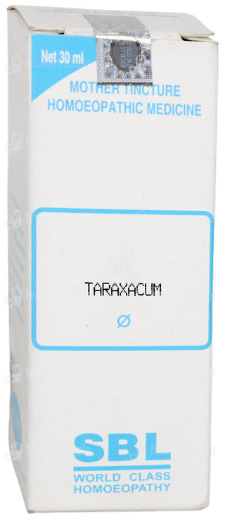 Sbl Taraxacum Q Mother Tincture 30 ML