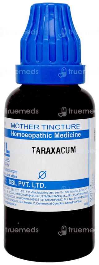 Sbl Taraxacum Q Mother Tincture 30 ML