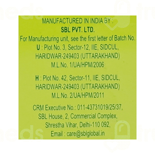 Sbl Caulophyllum Thalictroides 30 Ch Dilution 30 ML
