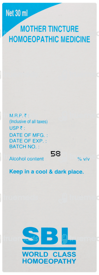 Sbl Convallaria Majalis Q Mother Tincture 30 ML