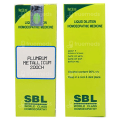 Sbl Plumbum Metallicum 200Ch Dilution 30Ml Sbl Plumbum Metallicum 200Ch Dilution 30Ml