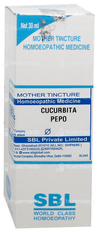 Sbl Cucurbita Pepo Q Mother Tincture 30 ML
