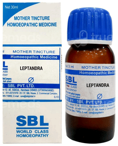 Sbl Leptandra Q Mother Tincture 30Ml Sbl Leptandra Q Mother Tincture 30Ml
