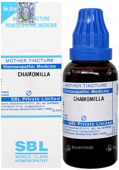 Sbl Chamomilla Q Mother Tincture 30ml