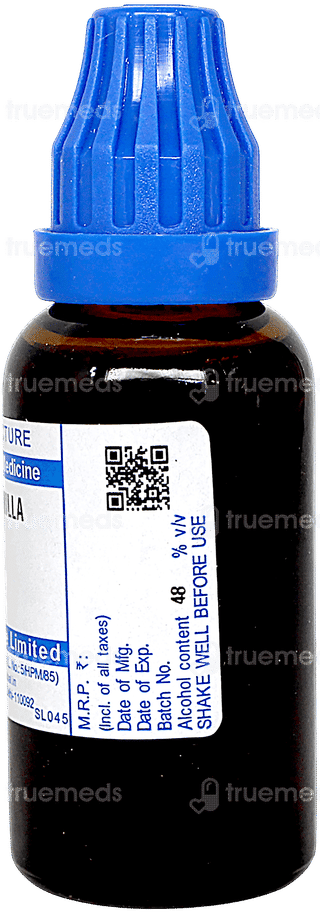 Sbl Chamomilla Q Mother Tincture 30ml