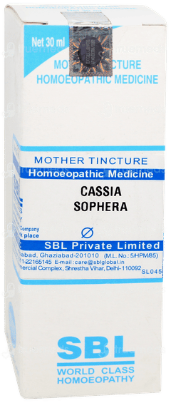 Sbl Cassia Sophera Q Mother Tincture 30ml