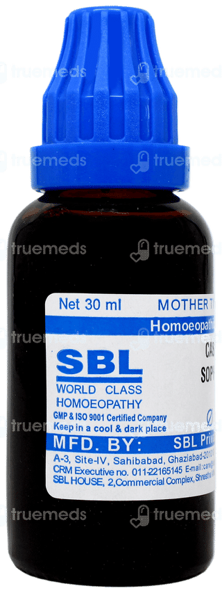 Sbl Cassia Sophera Q Mother Tincture 30ml