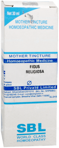 Sbl Ficus Religiosa Q Mother Tincture 30ml