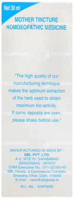 Sbl Liatris Spicata Q Mother Tincture 30 ML