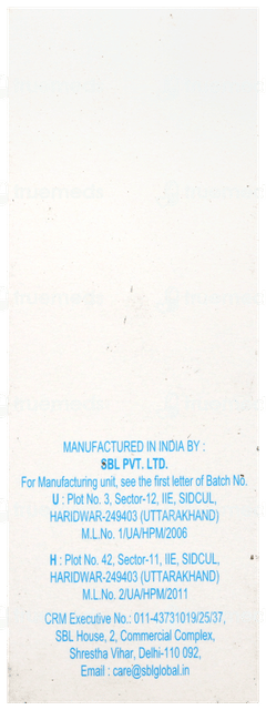 Sbl Camphora Q Mother Tincture 30 ML