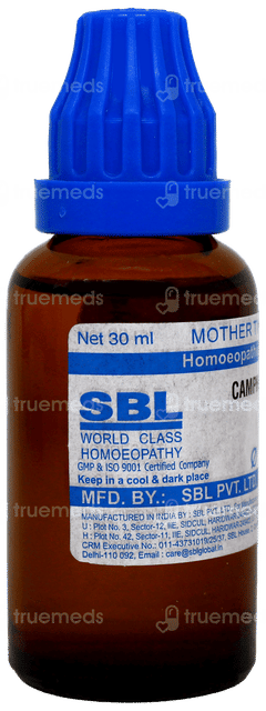 Sbl Camphora Q Mother Tincture 30 ML