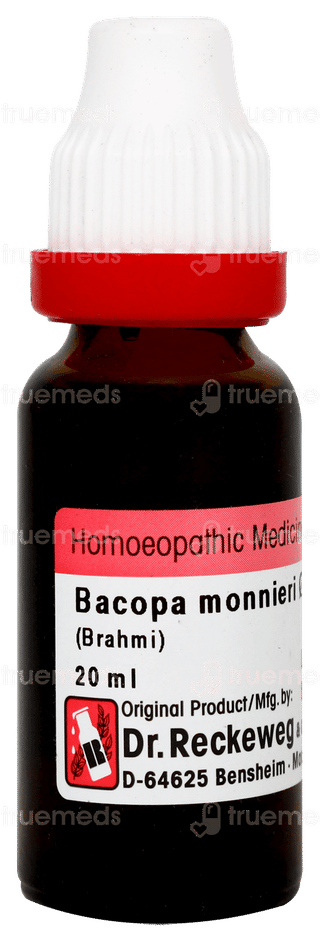 Dr Reckeweg Bacopa Monnieri Q Mother Tincture 20ml