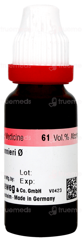 Dr Reckeweg Bacopa Monnieri Q Mother Tincture 20ml