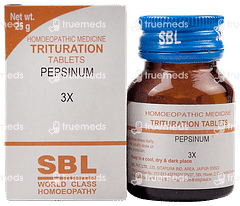 Sbl Pepsinum Trituration 3x Tablet 25 GM